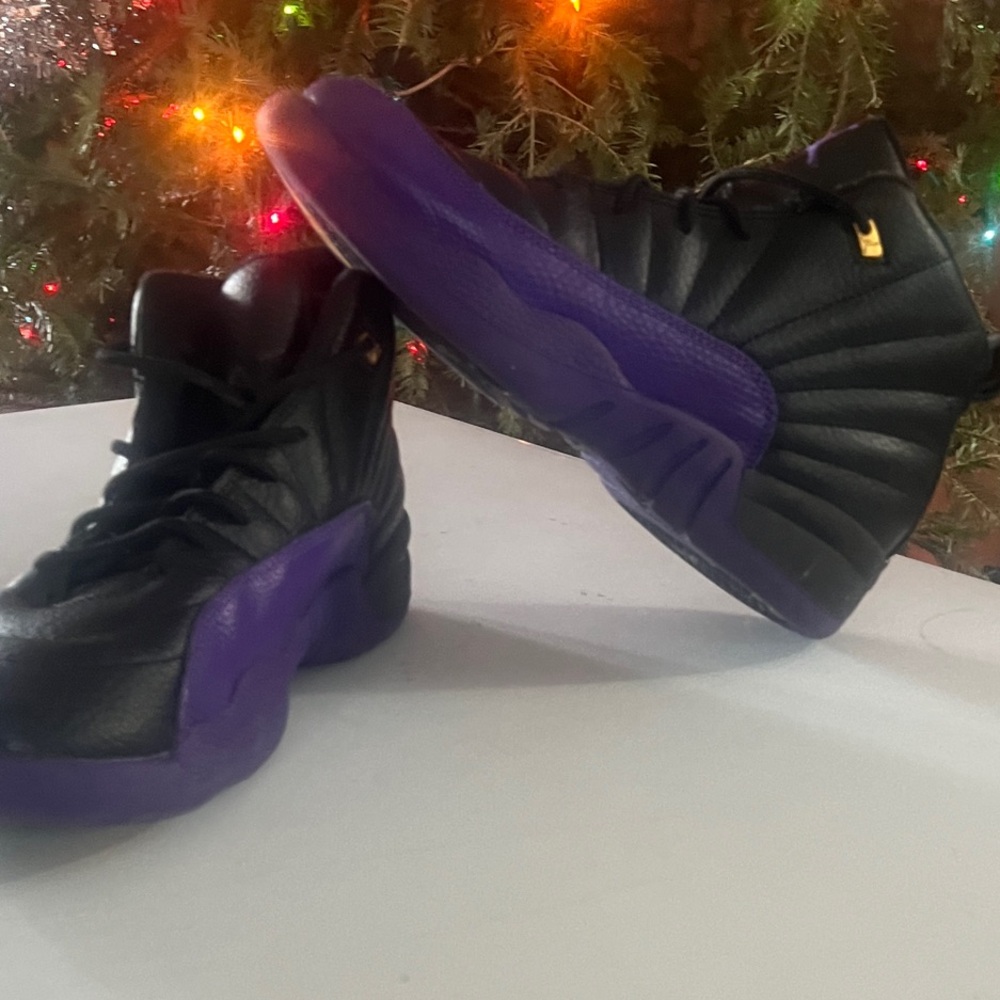 Jordan Kids Sneakers Black Purple